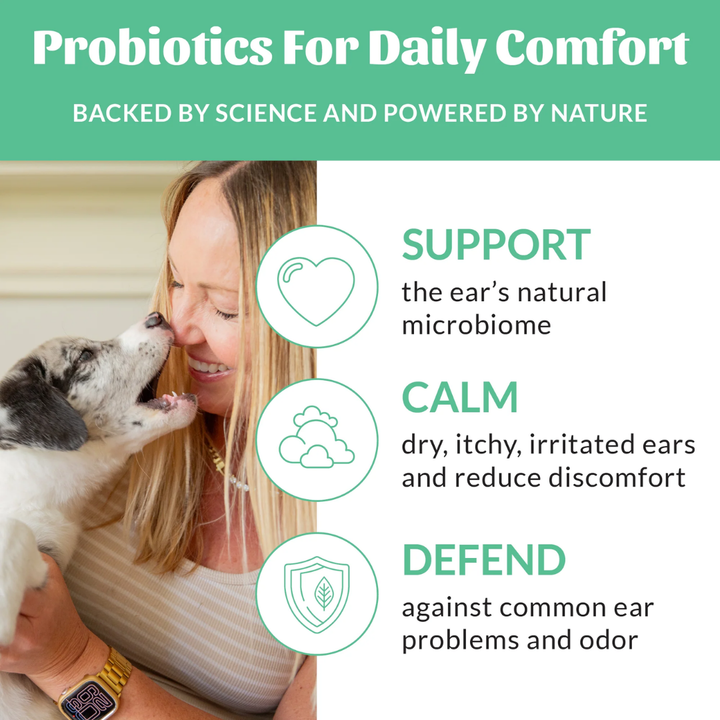 Skout's Honor Dog Ear Health - Probiotic Ear Cleaner