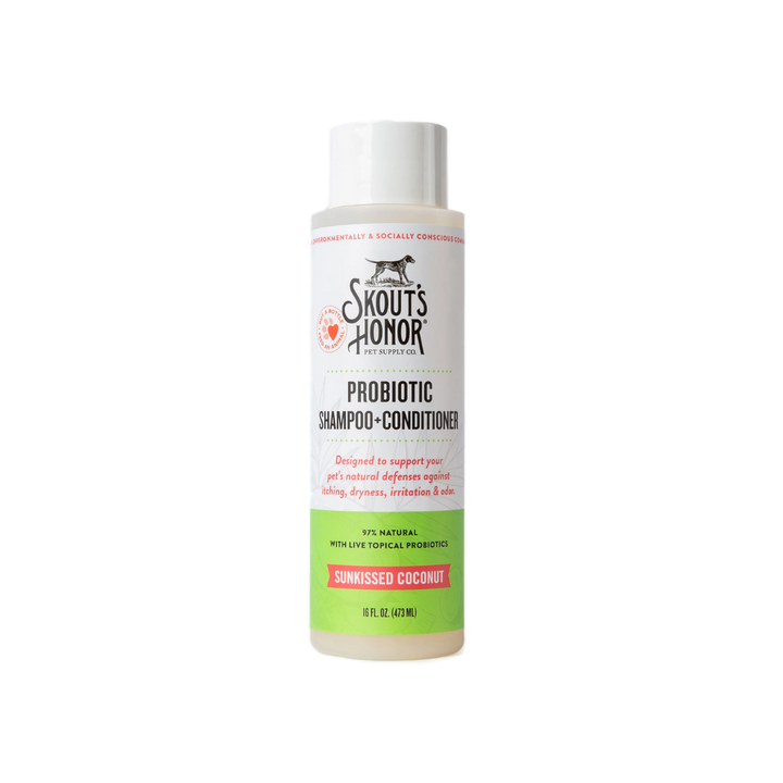 Skout's Honor Dog Shampoo - Probiotic Shampoo & Conditioner