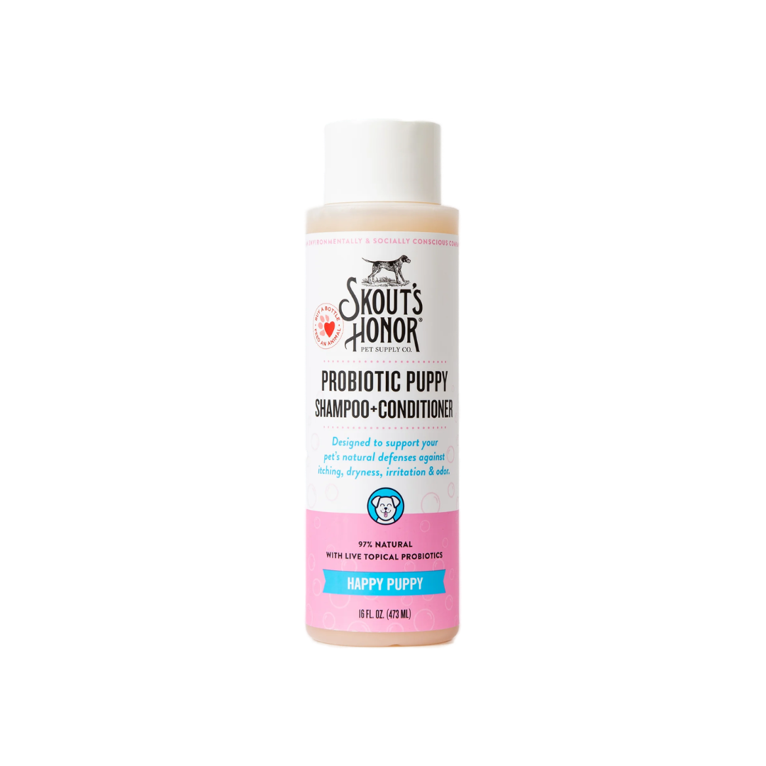 Skout's Honor Dog Shampoo - Probiotic Shampoo & Conditioner