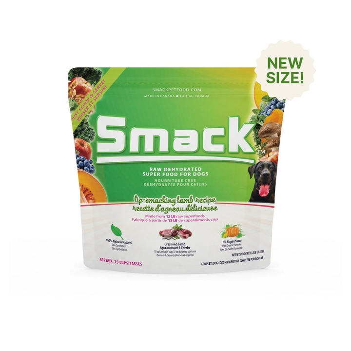 Smack Dehydrated Dog Food - Lip Smacking Lamb