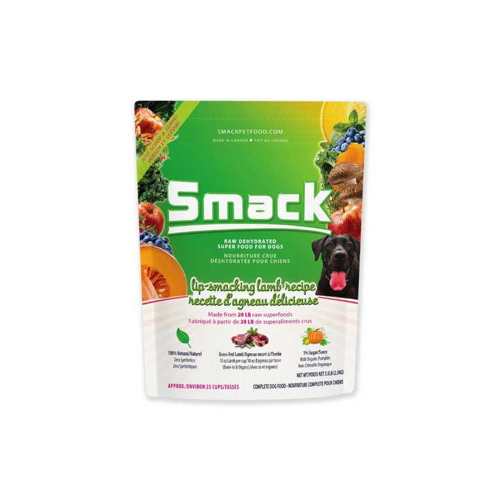 Smack Dehydrated Dog Food - Lip Smacking Lamb