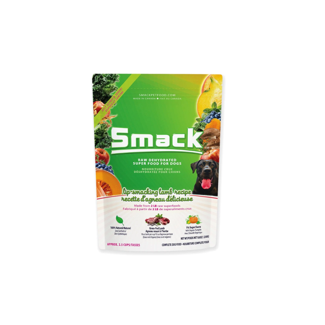 Smack Dehydrated Dog Food - Lip Smacking Lamb