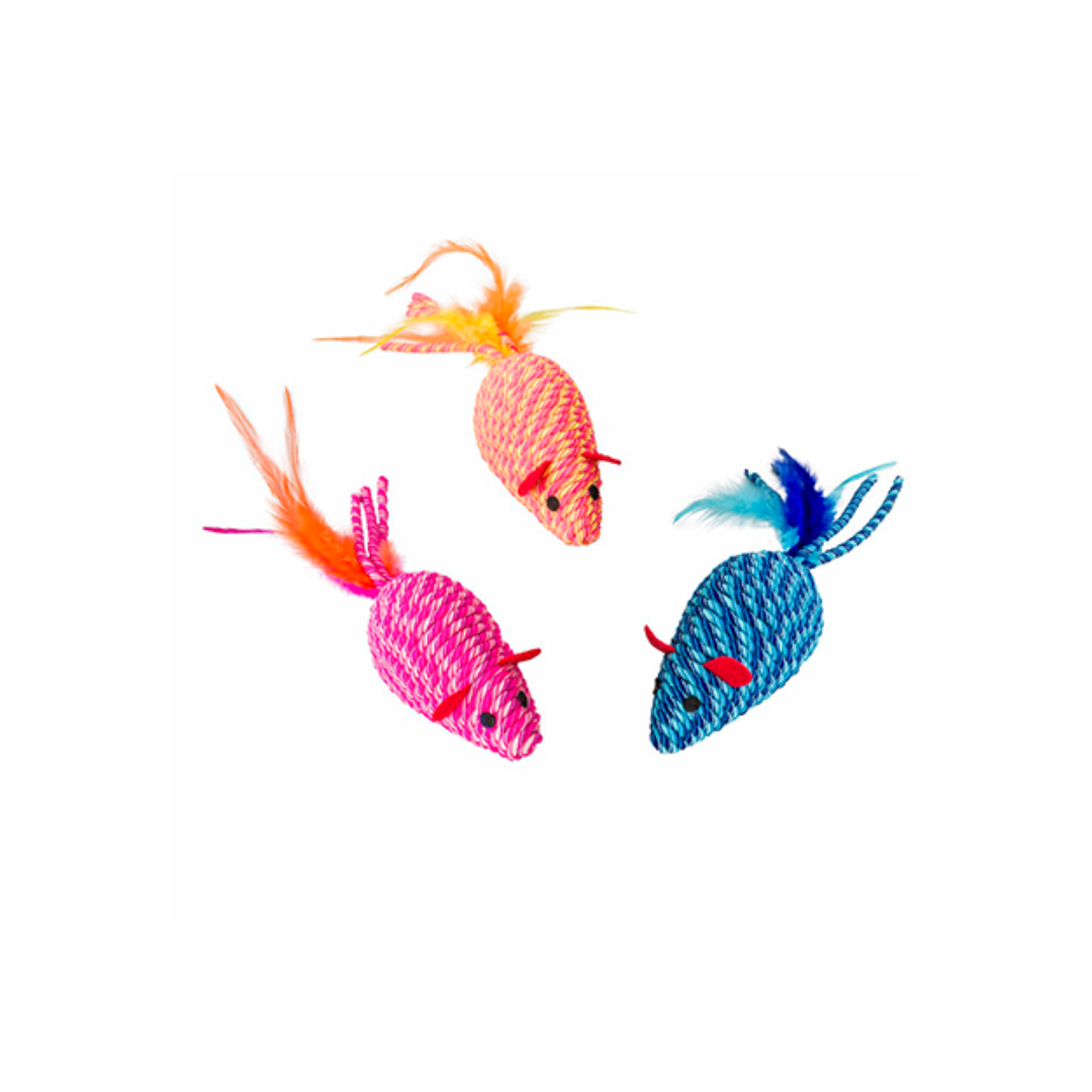 Spot Cat Toys - Elasteeez Mouse & Feather