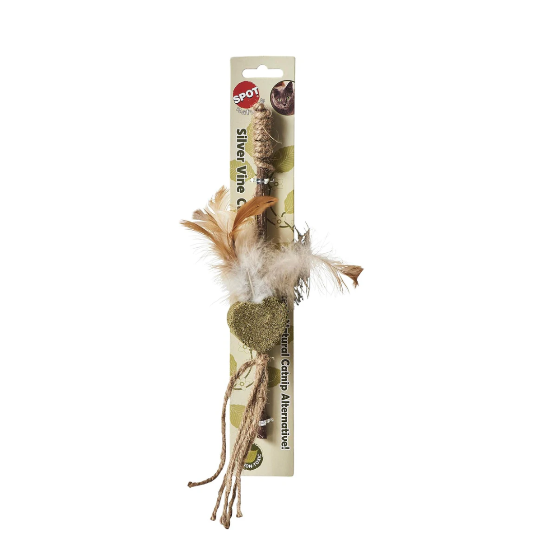 Spot Cat Toys - Naturals Silvervine Teaser Wand