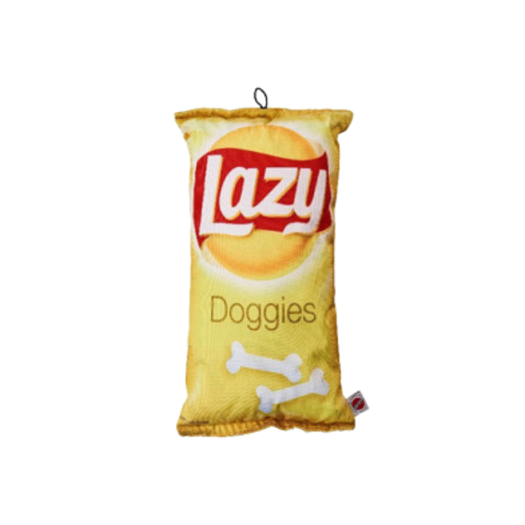 Spot Dog Toys - Fun Food Lazy Doggie Chips