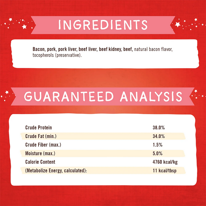 Stella & Chewy's Freeze-Dried Raw Dog Meal Mixers - Marie’s Magical Dinner Dust What’s Shak’n Bac’n