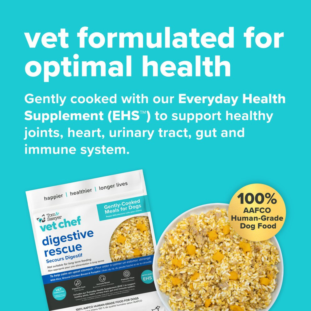 Tom & Sawyer Dog Food - Vet Chef Digestive Rescue
