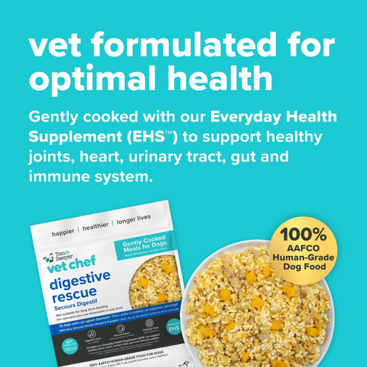 Tom & Sawyer Dog Food - Vet Chef Digestive Rescue