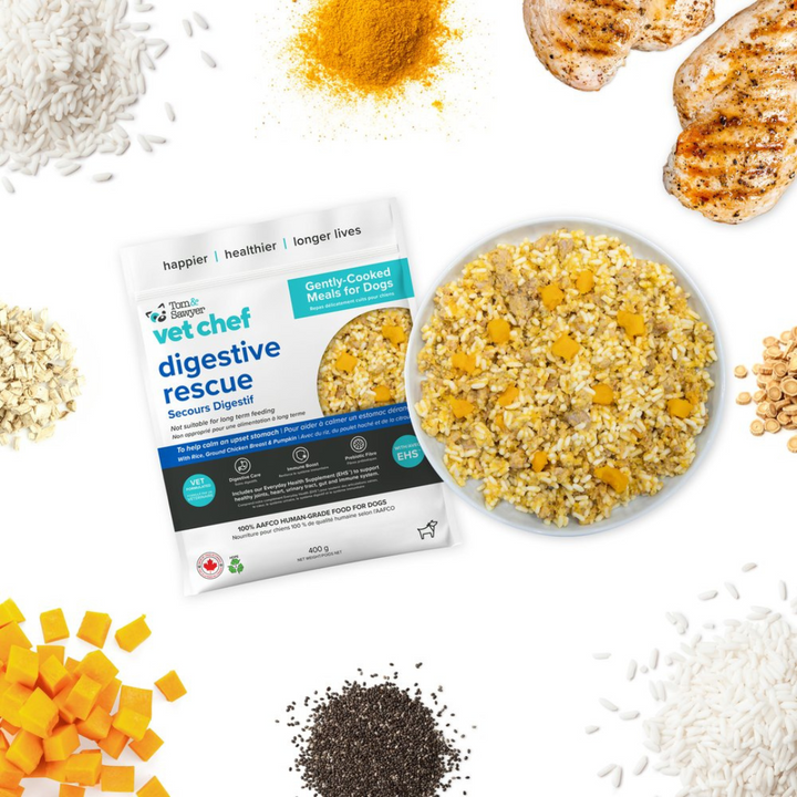 Tom & Sawyer Dog Food - Vet Chef Digestive Rescue