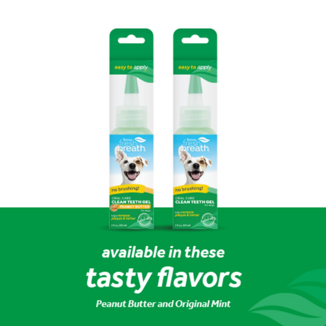 Tropiclean Dog Dental Care - Fresh Breath Oral Care Gel for Dogs
