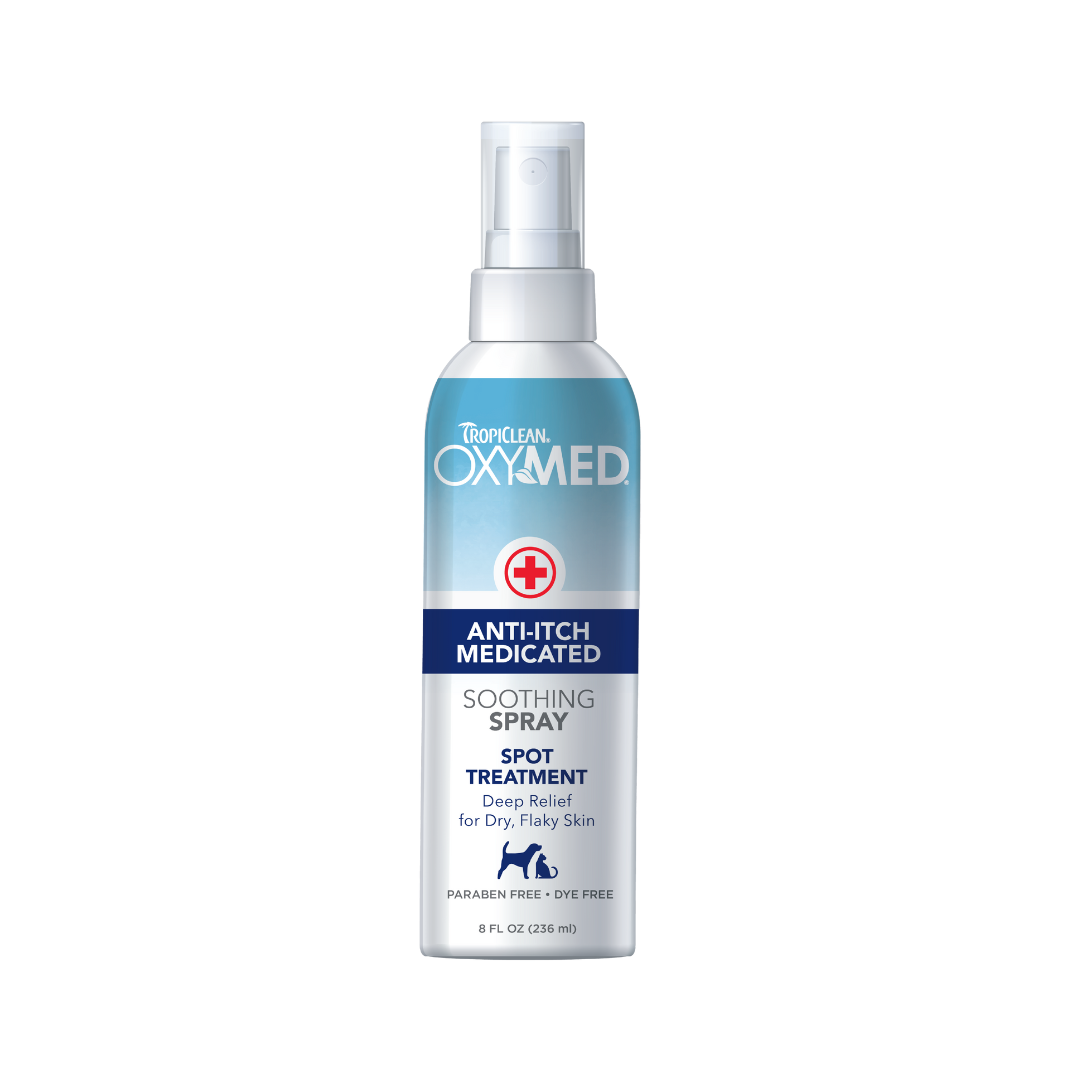Tropiclean Dog & Cat Grooming Supplies - OxyMed Anti-Itch Medicated Spray