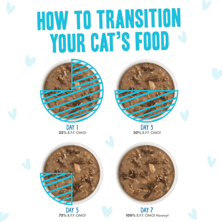 Weruva Cat Wet - BFF OMG Gravy Potluck O' Pouches Variety Pack