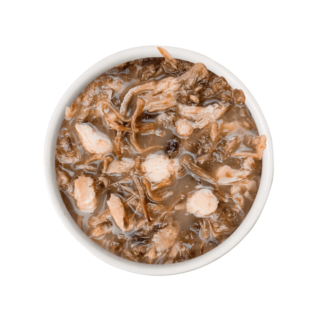 Weruva Wet Cat Food - Cats in the Kitchen 1 If By Land, 2 If By Sea Tuna, Beef & Salmon in Gravy Pouch