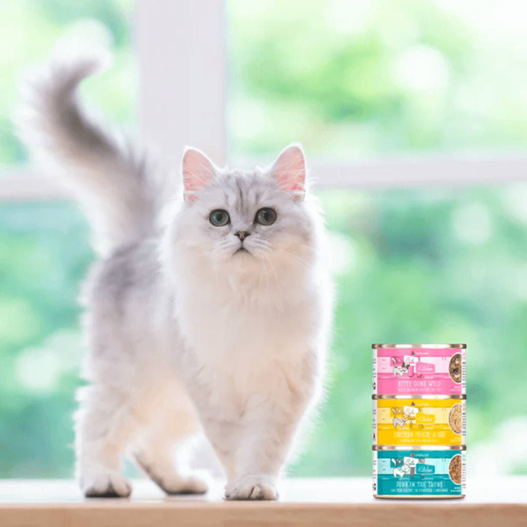 Weruva Wet Cat Food - Cats in the Kitchen Lamb Burger-ini Lamb Recipe Au Jus Canned