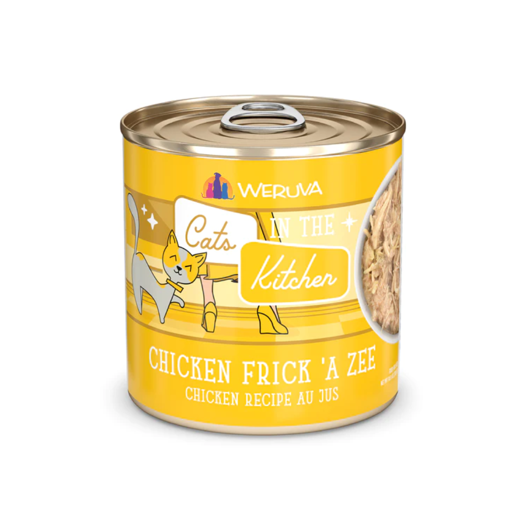 Weruva Wet Cat Food - Cats in the Kitchen "Chicken Frick 'A Zee" Chicken Recipe Canned
