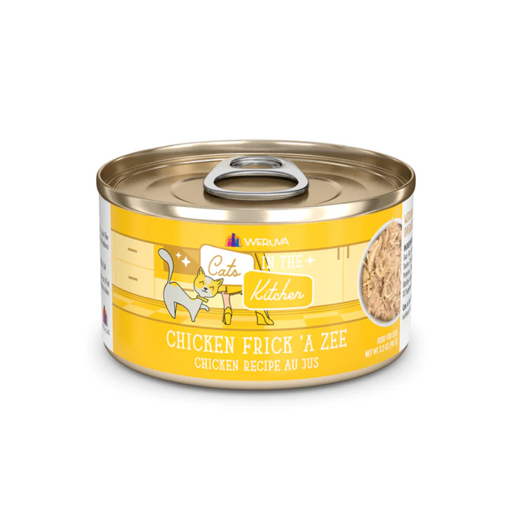 Weruva Wet Cat Food - Cats in the Kitchen "Chicken Frick 'A Zee" Chicken Recipe Canned