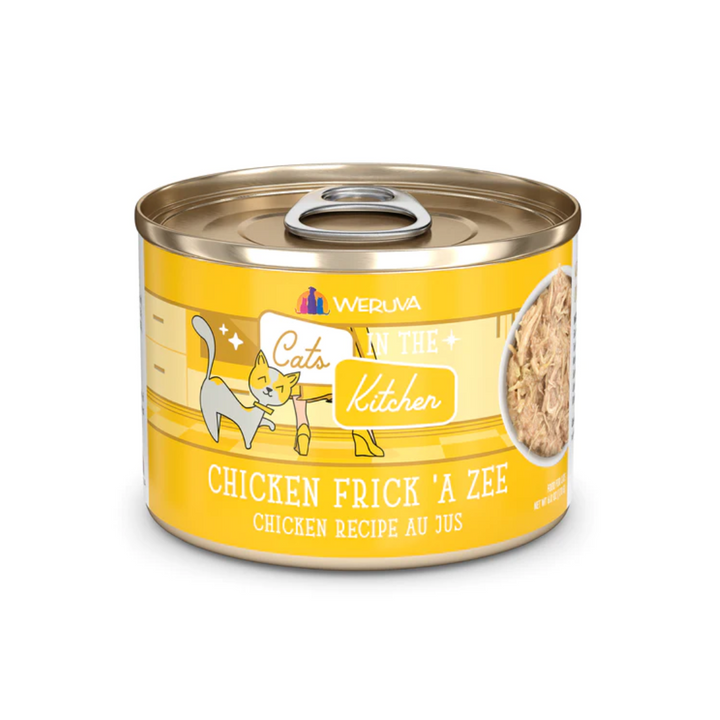 Weruva Wet Cat Food - Cats in the Kitchen "Chicken Frick 'A Zee" Chicken Recipe Canned