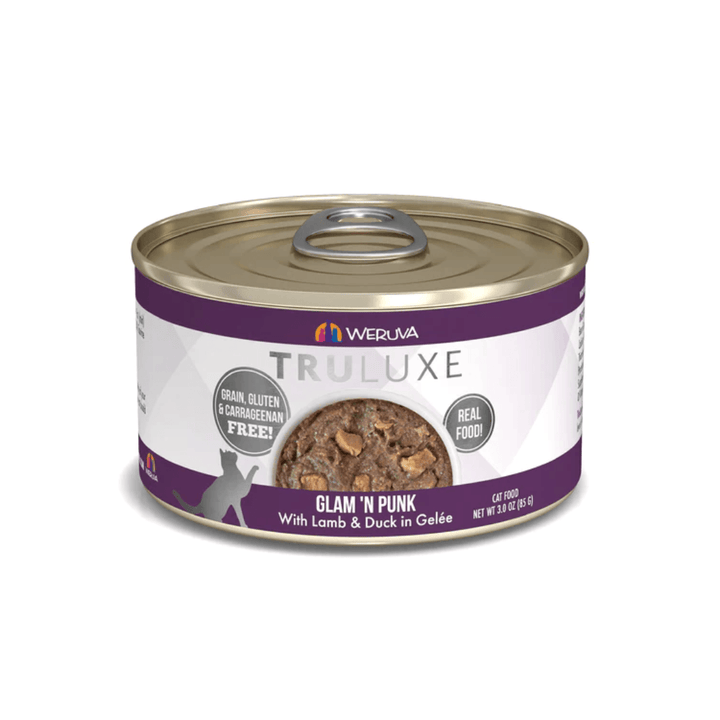 Weruva Wet Cat Food - TRULUXE Glam 'N Punk with Lamb & Duck in Gelée Canned