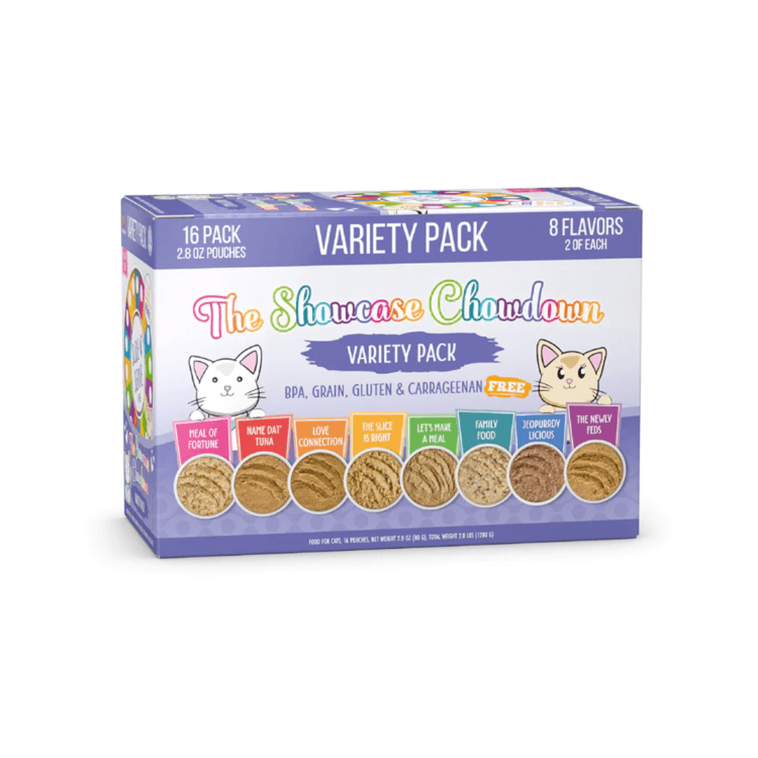 Weruva Wet Cat Food - The Showcase Chowdown Paté Variety Pack