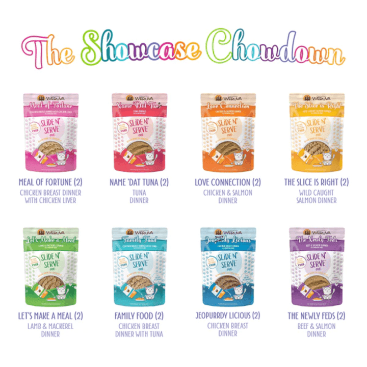 Weruva Wet Cat Food - The Showcase Chowdown Paté Variety Pack