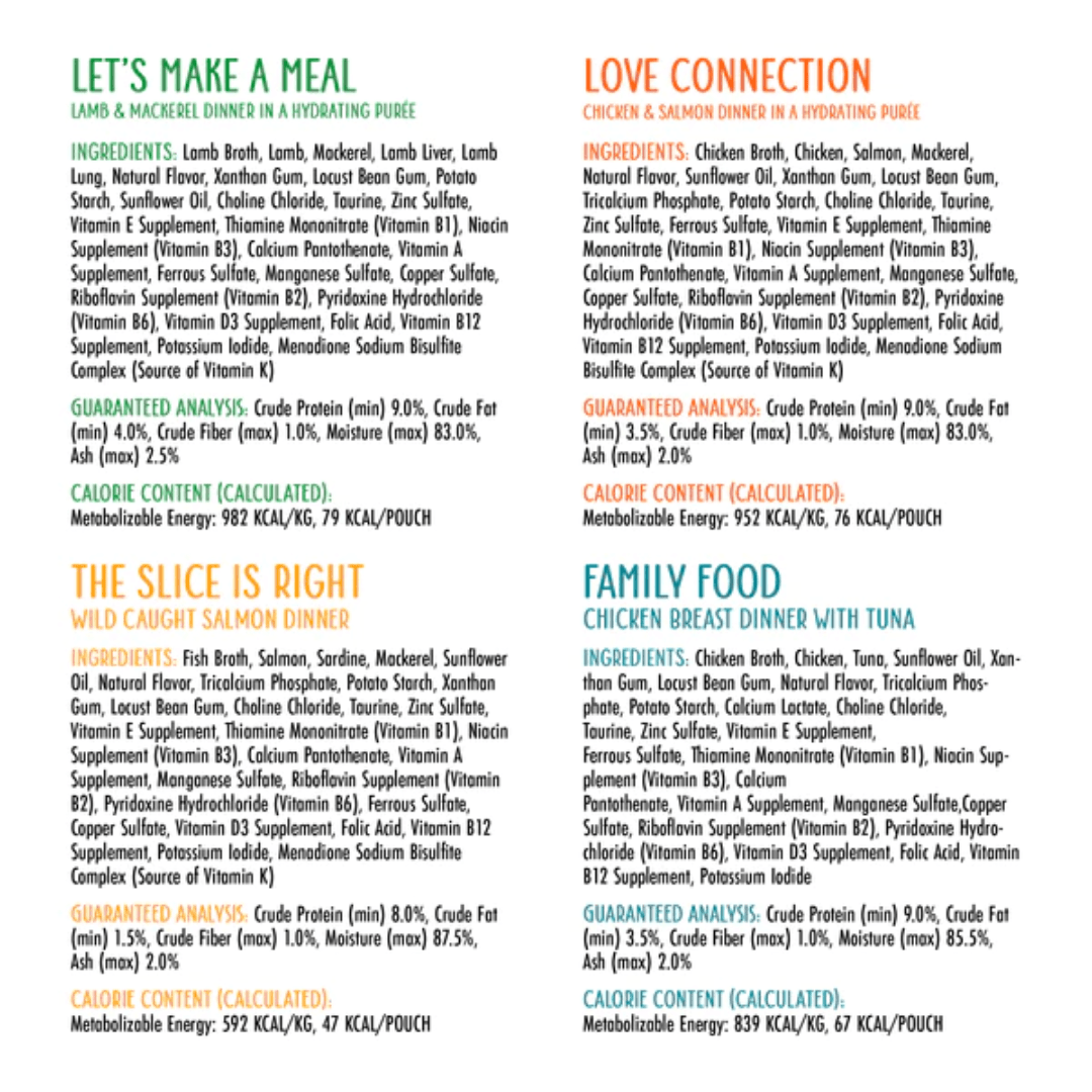 Weruva Wet Cat Food - The Showcase Chowdown Paté Variety Pack