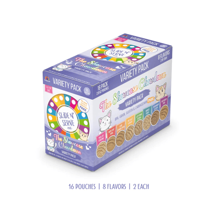 Weruva Wet Cat Food - The Showcase Chowdown Paté Variety Pack