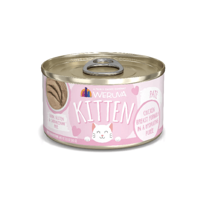 Weruva Wet Cat Food - Weruva Kitten Chicken Breast Formula Chicken Breast in a Hydrating Purée Canned