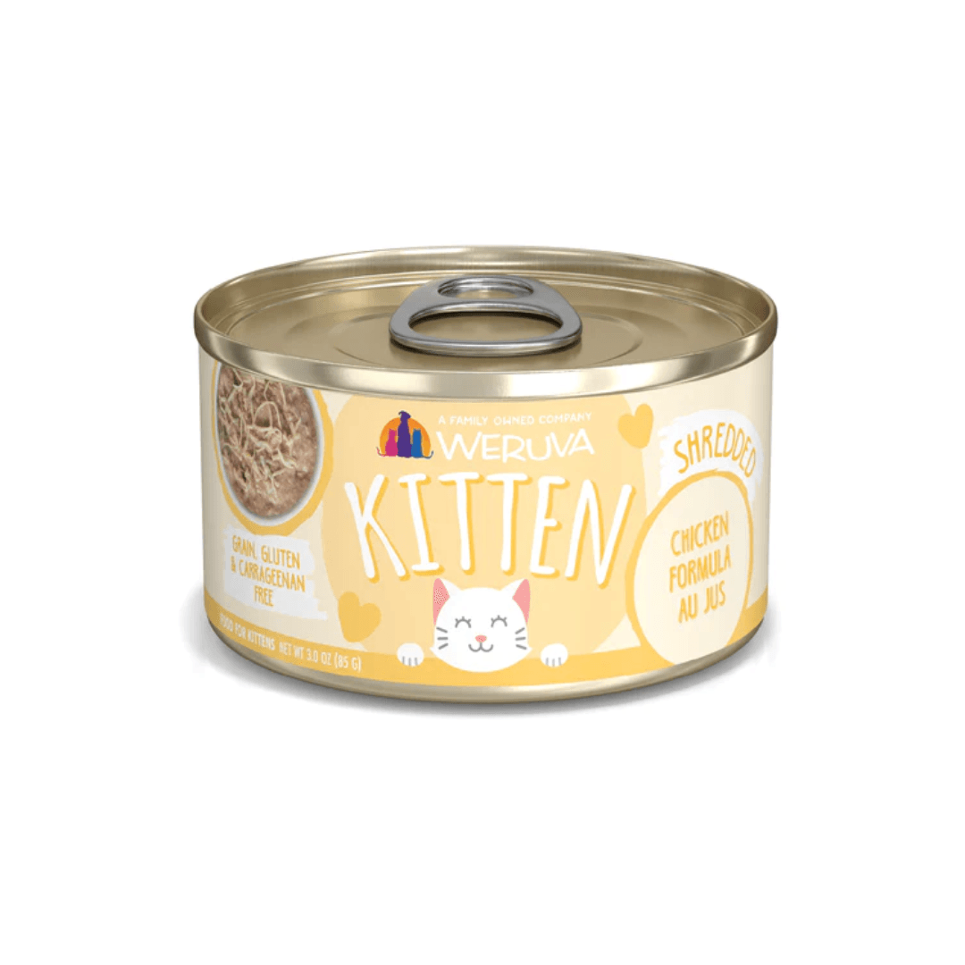 Weruva Wet Cat Food - Weruva Kitten  Chicken Formula Chicken Au Jus Canned