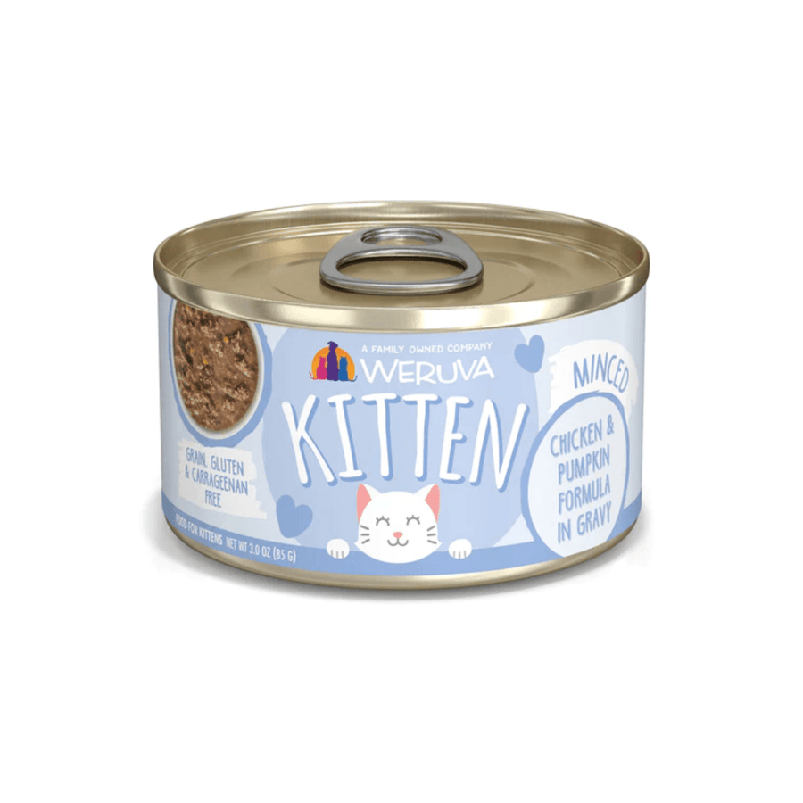 Weruva Wet Cat Food - Weruva Kitten Chicken & Pumpkin Formula Chicken, Tuna & Pumpkin in Gravy Canned