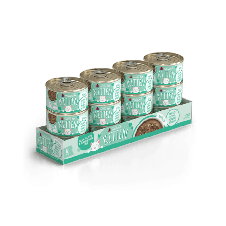 Weruva Wet Cat Food - Weruva Kitten Chicken & Tuna Formula in Gravy Canned