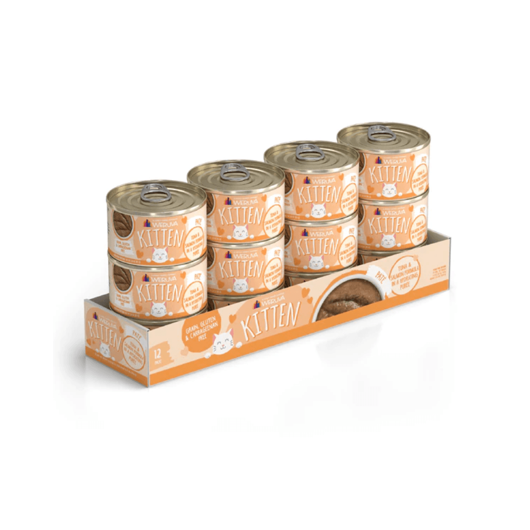 Weruva Wet Cat Food - Weruva Kitten Tuna & Salmon Formula Tuna & Salmon in a Hydrating Purée Canned