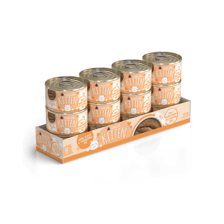 Weruva Wet Cat Food - Weruva Kitten Tuna & Salmon Formula Tuna & Salmon in a Hydrating Purée Canned