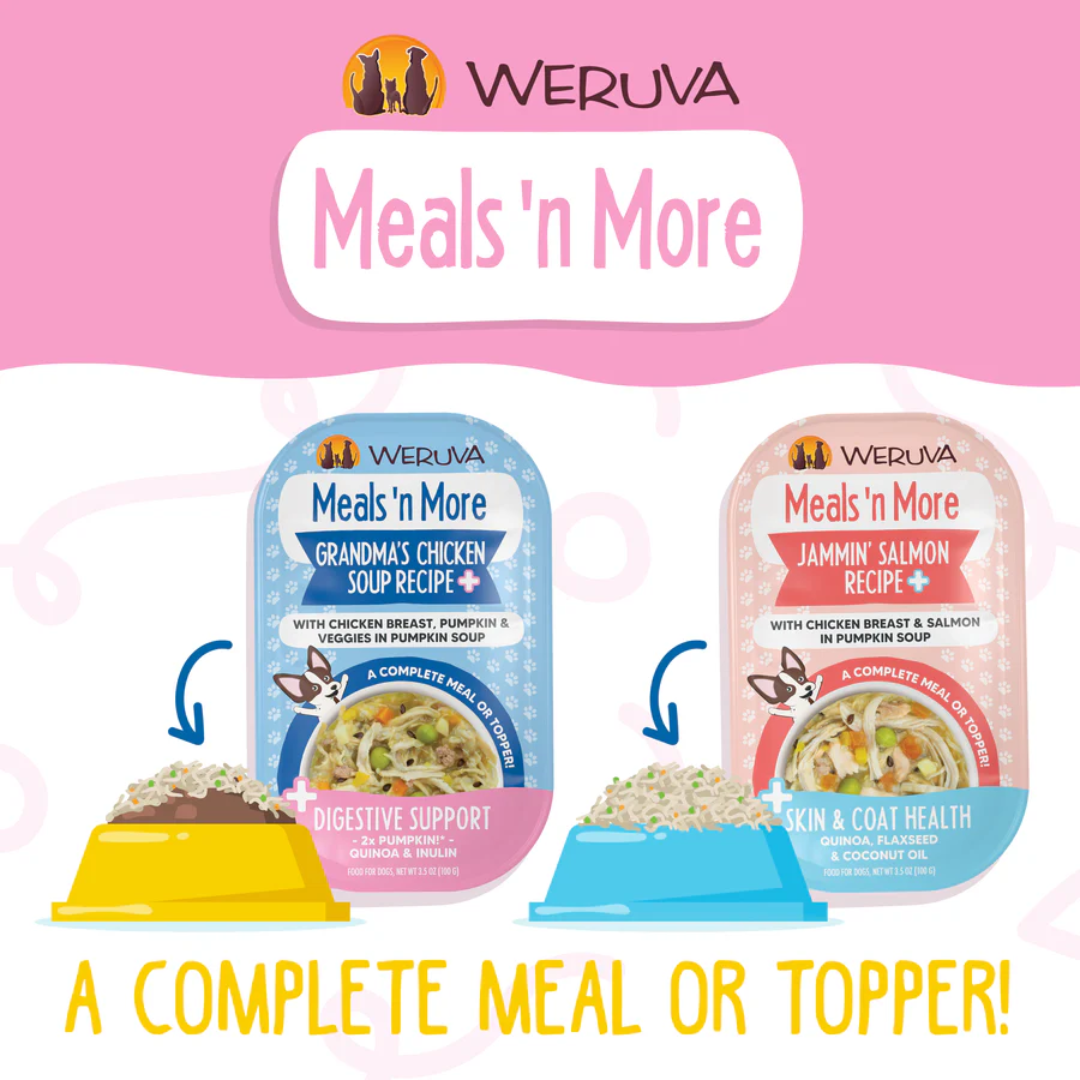 Weruva Wet Dog Food - Weruva Meals 'n More Belly Belly Nice! Digestive Support Variety Pack