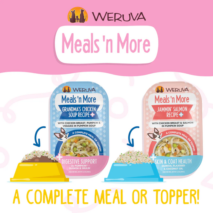 Weruva Wet Dog Food - Weruva Meals 'n More Belly Belly Nice! Digestive Support Variety Pack