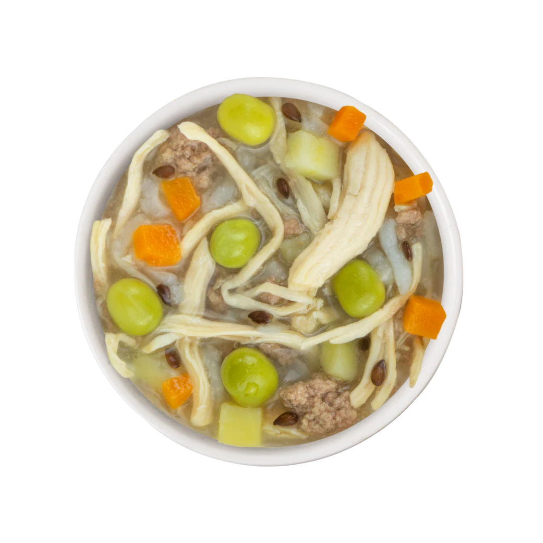 Weruva Wet Dog Food - BFF Best Fido Friend Kiss Me Thrice with Chicken Breast, Veggies & Rice Cup