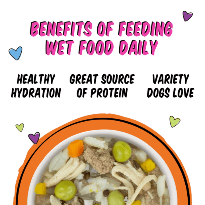 Weruva Wet Dog Food - BFF Fun Size Meals You My Munchkin with Chicken Breast, Rice and Pumpkin Cup