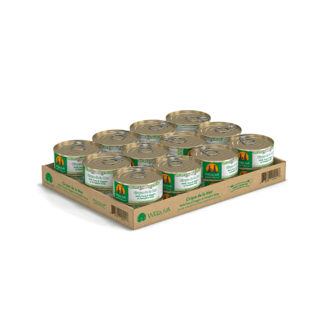 Weruva Wet Dog Food - Classics Cirque de la Mer with Tuna & Veggies in Pumpkin Soup Canned