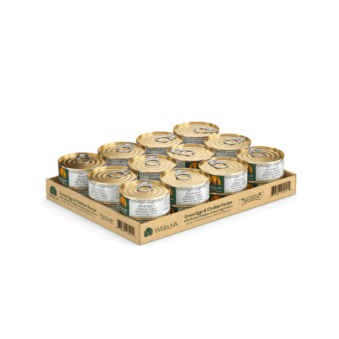 Weruva Wet Dog Food - Green Eggs & Chicken Recipe with Pumpkin in Gravy Canned