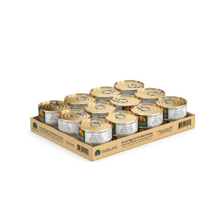 Weruva Wet Dog Food - Green Eggs & Chicken Recipe with Pumpkin in Gravy Canned