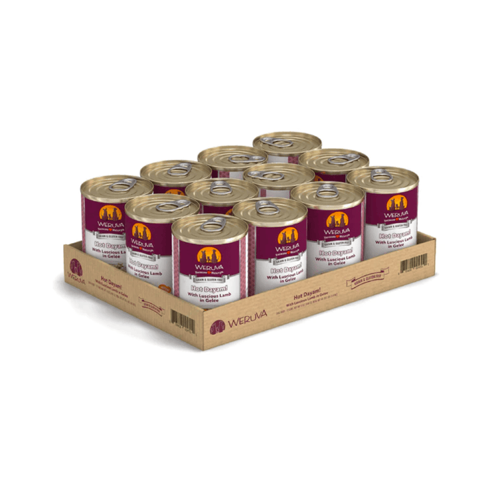 Weruva Wet Dog Food - Hot Dayam! with Luscious Lamb in Gelee Canned