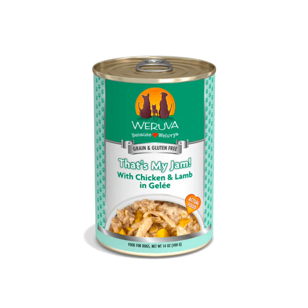 Weruva Wet Dog Food - Classics That's My Jam! with Chicken & Lamb in Gelée Canned
