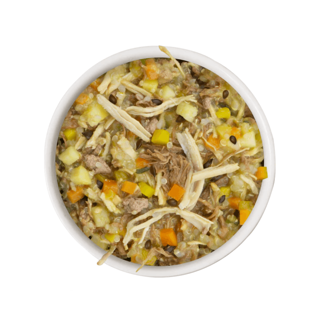 Weruva Wet Dog Food - Meals 'n More  Wok The Dog Recipe Plus with Chicken Breast, Beef and Pumpkin in Pumpkin Soup