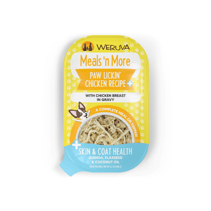 Weruva Wet Dog Food - Paw Lickin' Chicken Recipe Plus with Chicken Breast in Gravy