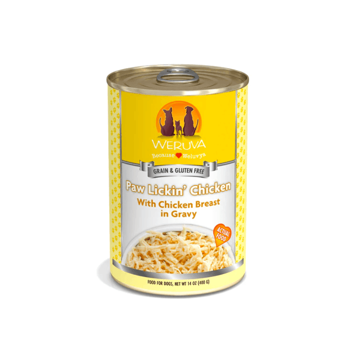 Weruva Wet Dog Food - Classics Paw Lickin' Chicken with Chicken Breast in Gravy Canned