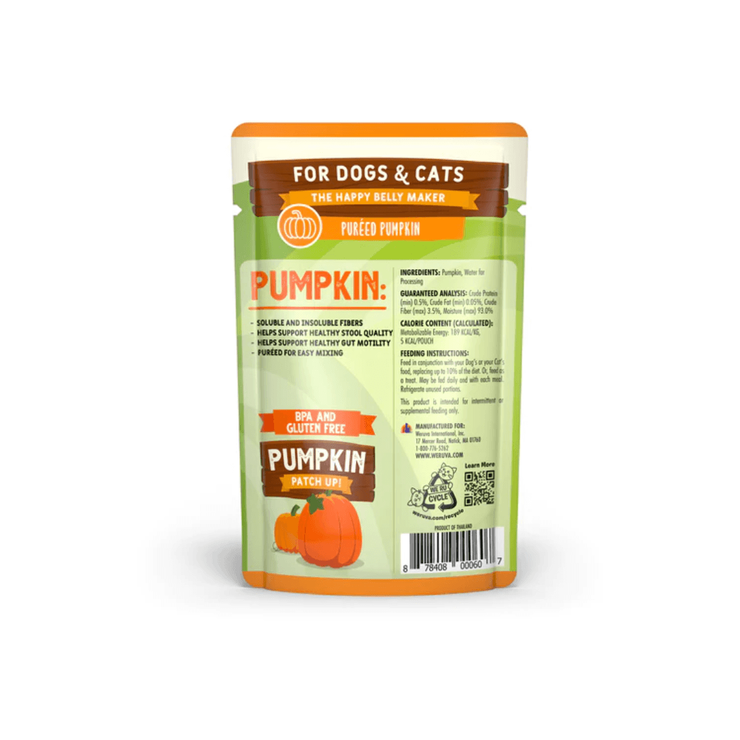 Weruva Wet Dog and Cat Supplements - Pumpkin Patch Up Pureed Pumpkin Pouch