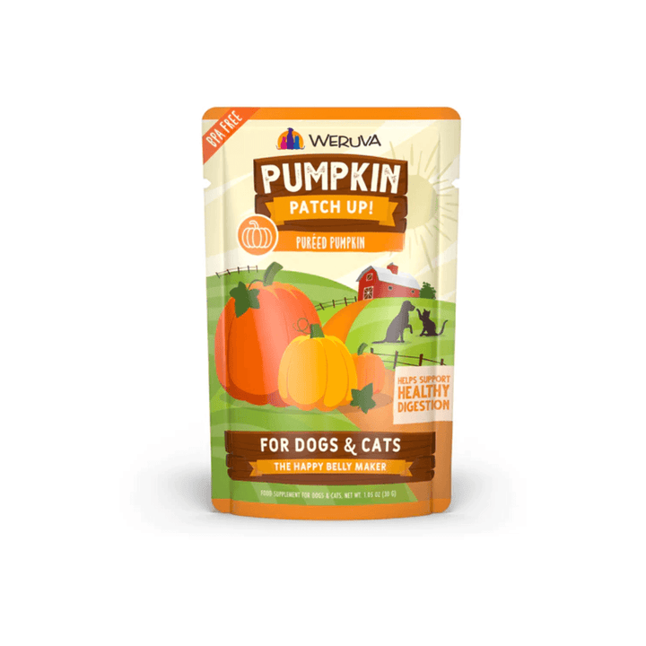 Weruva Wet Dog and Cat Supplements - Pumpkin Patch Up Pureed Pumpkin Pouch