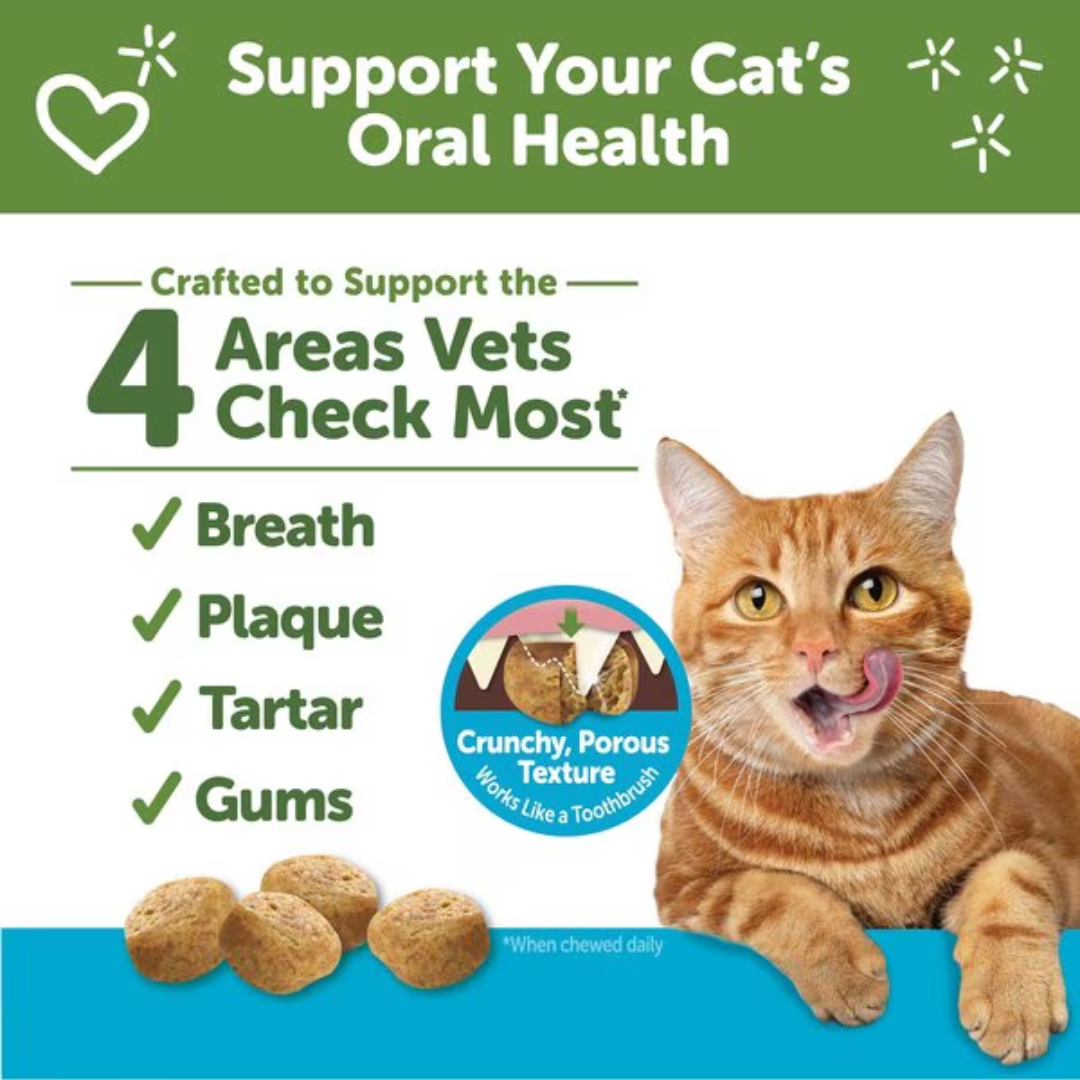 Whimzees Cat Treats - Natural Dental Treats Chicken & Tuna