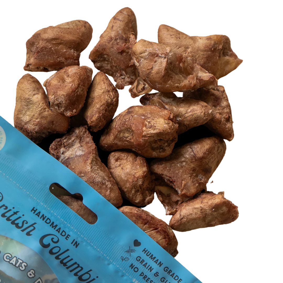 Wild Vibes Freeze-Dried Dog and Cat Treats - Chicken Heart & Bone Broth
