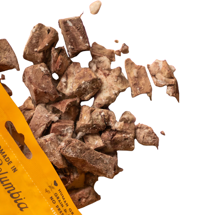 Wild Vibes Freeze-Dried Dog and Cat Treats - Lamb Heart & Bone Broth