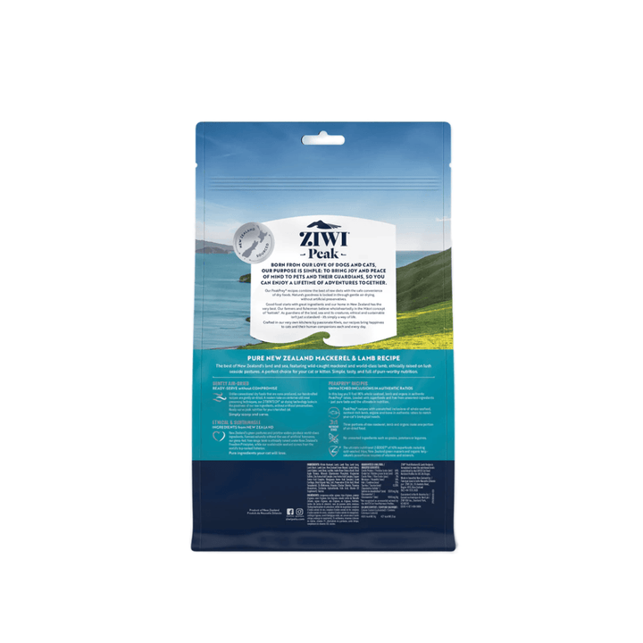 ZIWI Peak Air Dried Cat Food - Original Mackerel & Lamb Recipe
